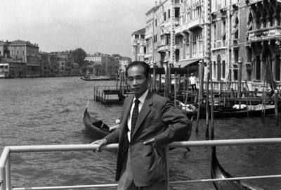 Ghiju Saito in Venice, 1960