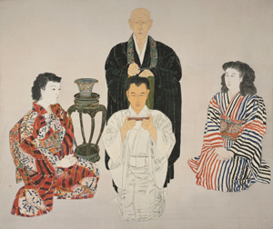 KATAOKA Tamako, Tonsure, 1950, Museum collection
