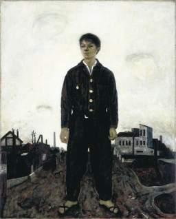 Shunsuke Matsumoto, Standing Figure, 1942, Museum collection