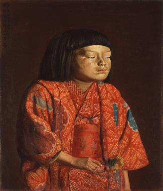 岸田劉生《童女図（麗子立像）》1923