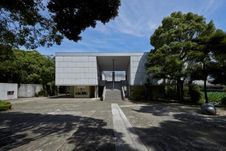神奈川県立近代美術館　鎌倉　西側外観