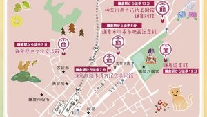 鎌倉文化ゾーン〔小町通り・八幡宮エリア〕ミュージアムめぐり　スタンプラリー 2022