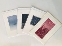 銅版画のカード