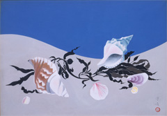 Yamaguchi Hoshun, Beach, 1950