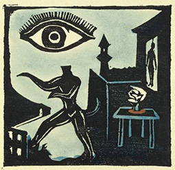 TANINAKA Yasunori, Fantasies. 2: Night, 1933, Museum collection