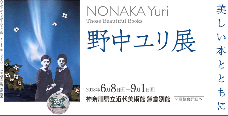 野中ユリ展 会期は2013年6月8日(土曜)から9月1日(日曜)まで 展覧会内容詳細はこちら