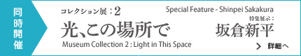 コレクション展2:光この場所で 特集展示 坂倉新平