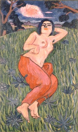 Nude Beauty, 1912, Oil on canvas, Important Cultural Property, The National Museum of Modern Art, Tokyo