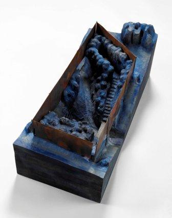 若林奮《緑の森の一角獣座模型》 1996-1997年 WAKABAYASHI STUDIO蔵 撮影山本糾 若林奮《緑の森の一角獣座模型》 1996-1997年 WAKABAYASHI STUDIO蔵 撮影山本糾