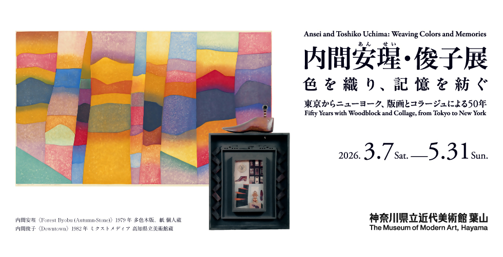 内間<ruby>安瑆<rt>あんせい</rt></ruby>・俊子展　色を織り、記憶を紡ぐ